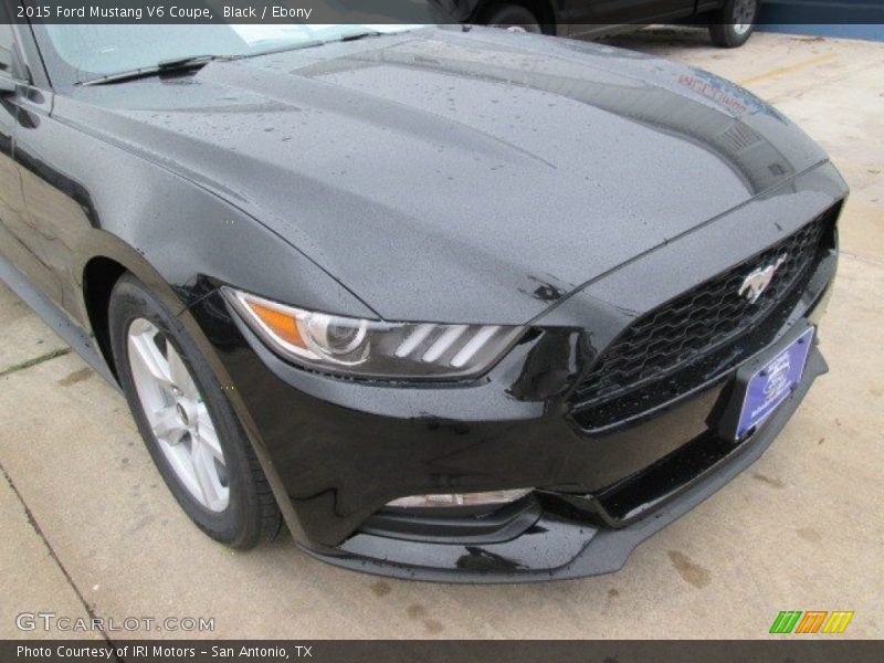 Black / Ebony 2015 Ford Mustang V6 Coupe