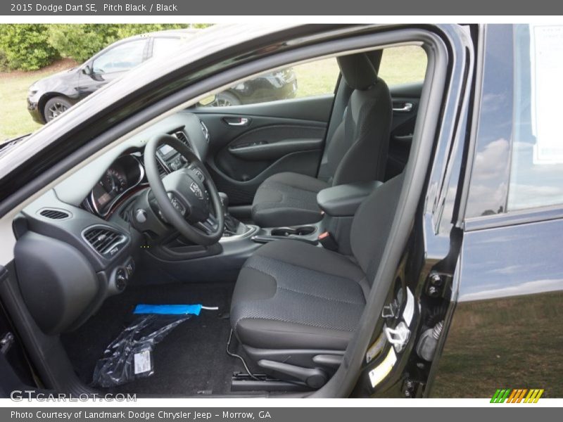 Pitch Black / Black 2015 Dodge Dart SE