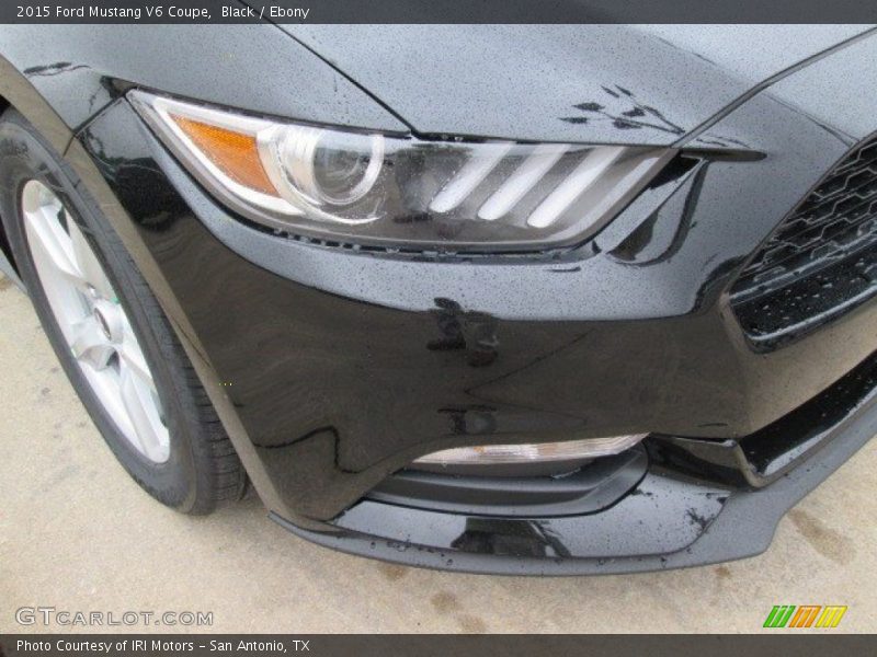 Black / Ebony 2015 Ford Mustang V6 Coupe