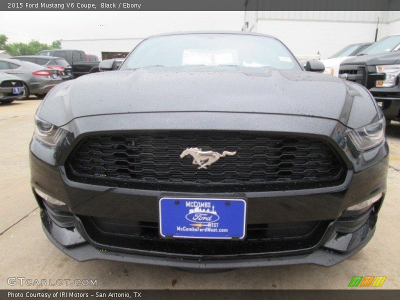 Black / Ebony 2015 Ford Mustang V6 Coupe