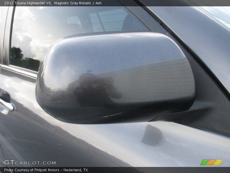 Magnetic Gray Metallic / Ash 2012 Toyota Highlander V6