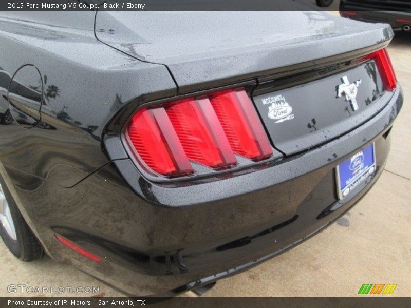 Black / Ebony 2015 Ford Mustang V6 Coupe