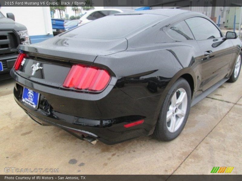 Black / Ebony 2015 Ford Mustang V6 Coupe