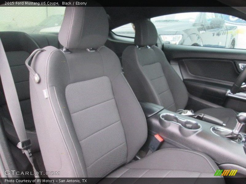 Black / Ebony 2015 Ford Mustang V6 Coupe