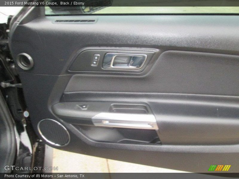 Black / Ebony 2015 Ford Mustang V6 Coupe