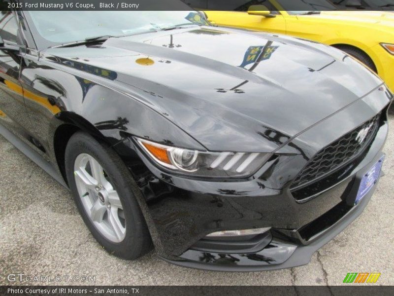 Black / Ebony 2015 Ford Mustang V6 Coupe