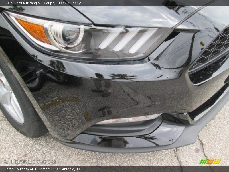 Black / Ebony 2015 Ford Mustang V6 Coupe