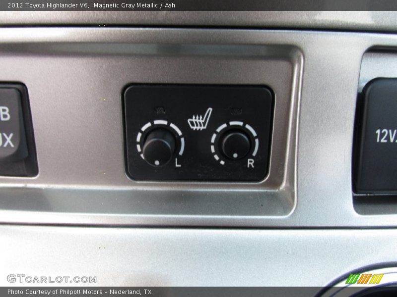 Magnetic Gray Metallic / Ash 2012 Toyota Highlander V6