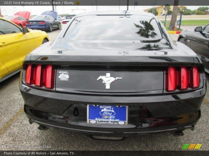 Black / Ebony 2015 Ford Mustang V6 Coupe
