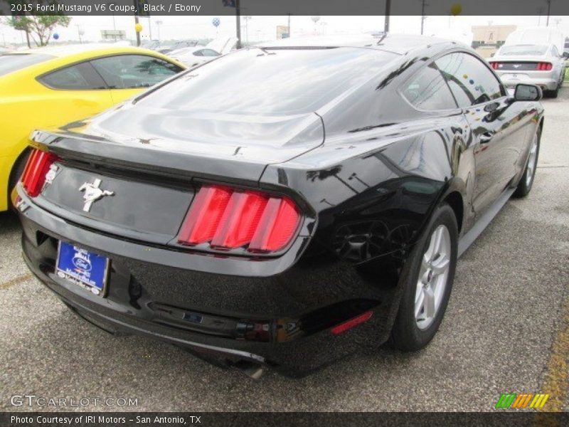 Black / Ebony 2015 Ford Mustang V6 Coupe