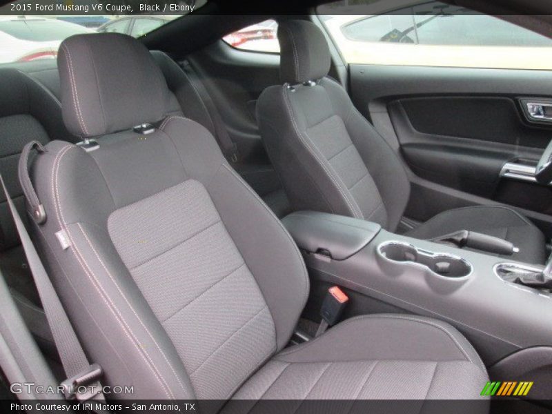 Black / Ebony 2015 Ford Mustang V6 Coupe