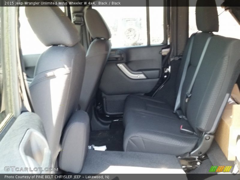 Black / Black 2015 Jeep Wrangler Unlimited Willys Wheeler W 4x4