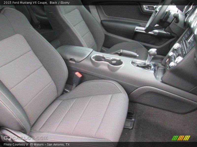 Black / Ebony 2015 Ford Mustang V6 Coupe