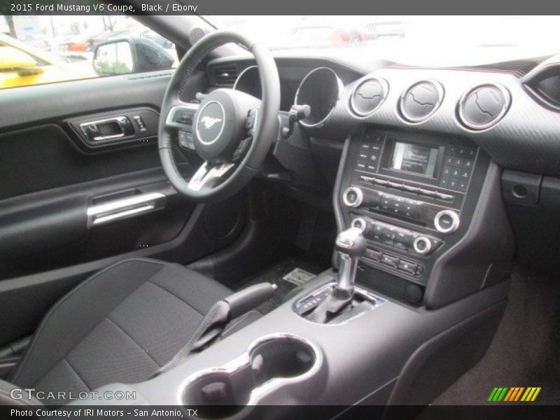 Black / Ebony 2015 Ford Mustang V6 Coupe