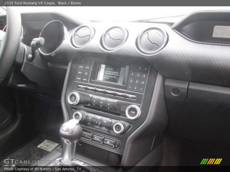 Black / Ebony 2015 Ford Mustang V6 Coupe