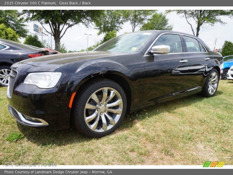Gloss Black / Black 2015 Chrysler 300 C Platinum