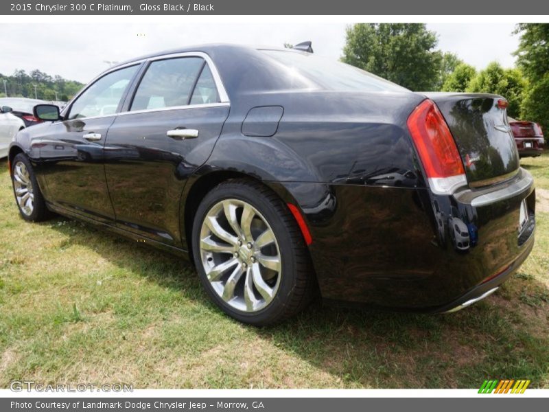 Gloss Black / Black 2015 Chrysler 300 C Platinum