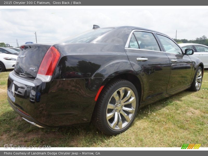 Gloss Black / Black 2015 Chrysler 300 C Platinum