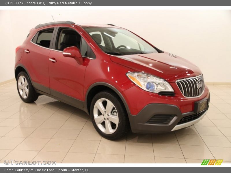 Ruby Red Metallic / Ebony 2015 Buick Encore FWD