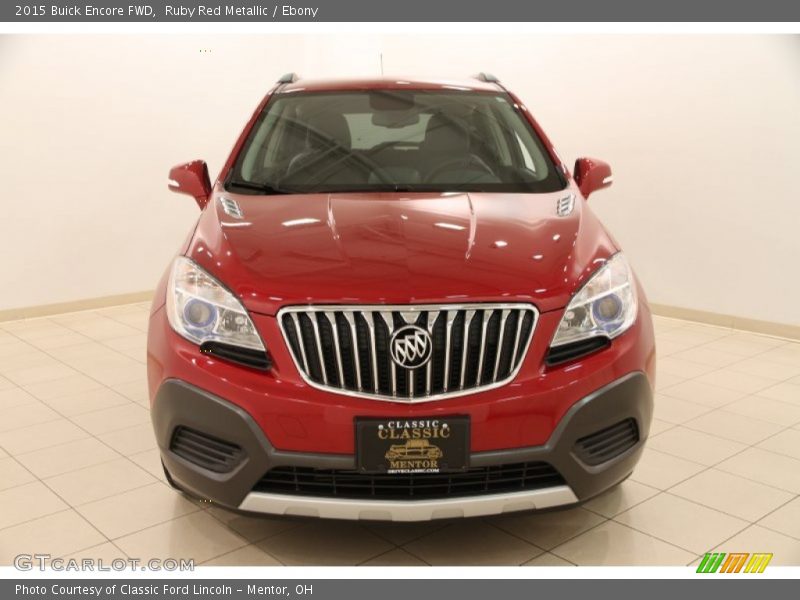 Ruby Red Metallic / Ebony 2015 Buick Encore FWD