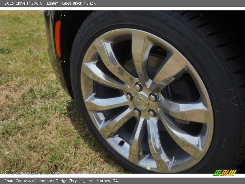 Gloss Black / Black 2015 Chrysler 300 C Platinum