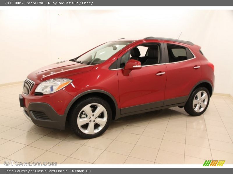 Ruby Red Metallic / Ebony 2015 Buick Encore FWD