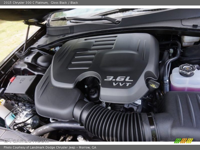 Gloss Black / Black 2015 Chrysler 300 C Platinum