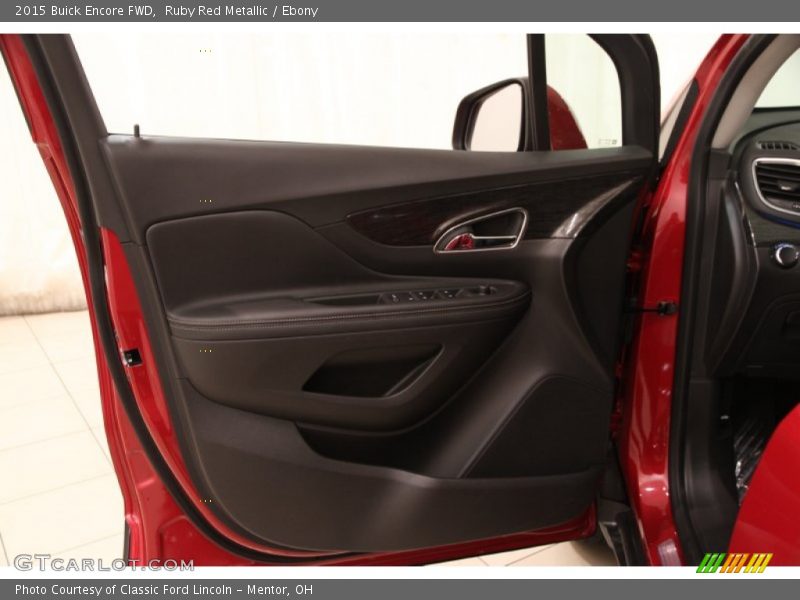 Ruby Red Metallic / Ebony 2015 Buick Encore FWD