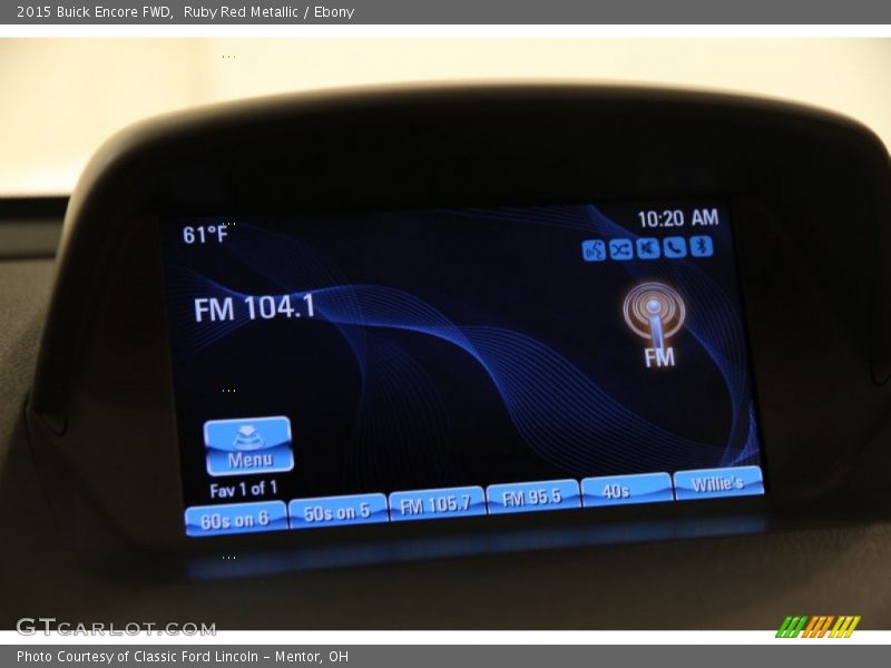 Ruby Red Metallic / Ebony 2015 Buick Encore FWD
