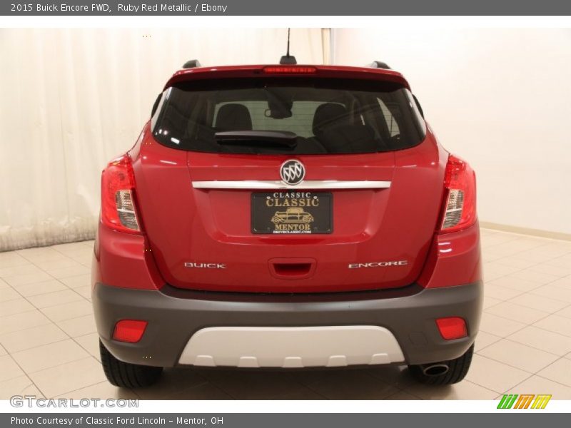 Ruby Red Metallic / Ebony 2015 Buick Encore FWD