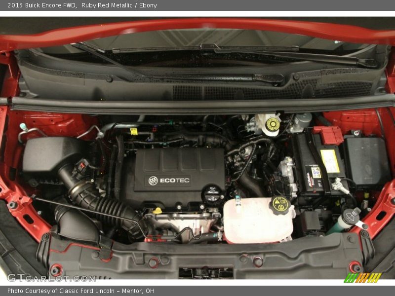 Ruby Red Metallic / Ebony 2015 Buick Encore FWD