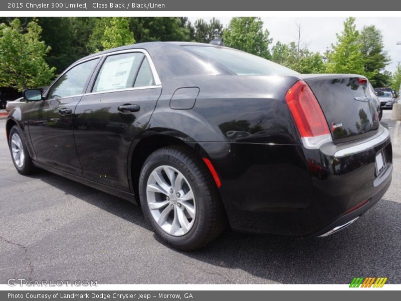 Gloss Black / Black/Linen 2015 Chrysler 300 Limited