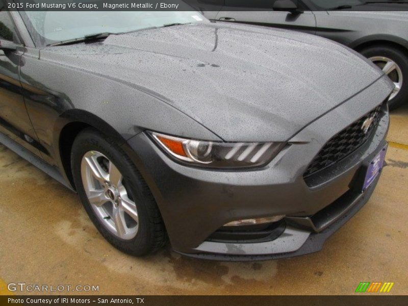Magnetic Metallic / Ebony 2015 Ford Mustang V6 Coupe