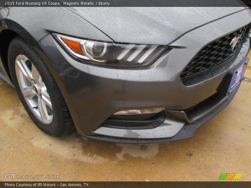 Magnetic Metallic / Ebony 2015 Ford Mustang V6 Coupe