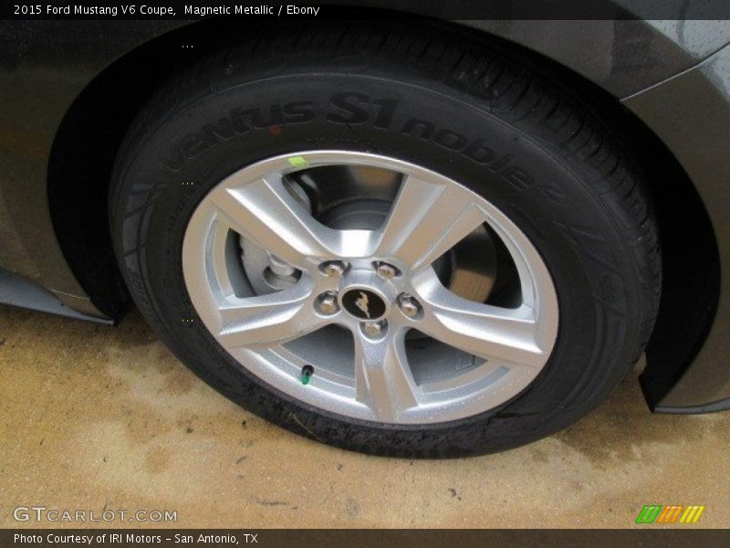 Magnetic Metallic / Ebony 2015 Ford Mustang V6 Coupe