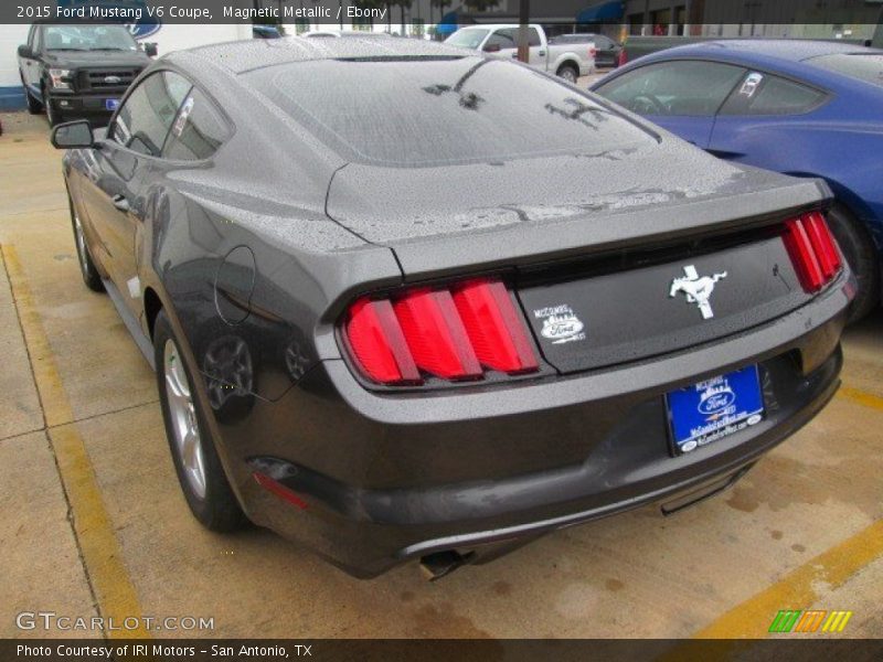Magnetic Metallic / Ebony 2015 Ford Mustang V6 Coupe