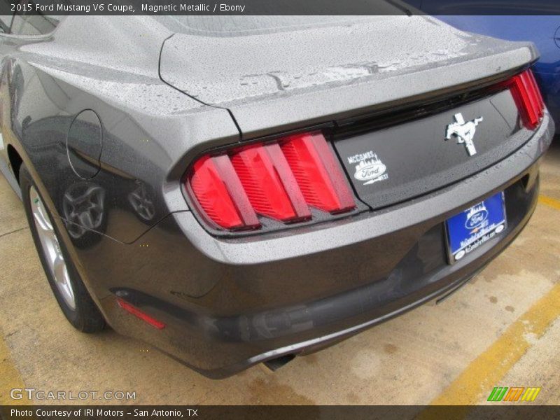 Magnetic Metallic / Ebony 2015 Ford Mustang V6 Coupe