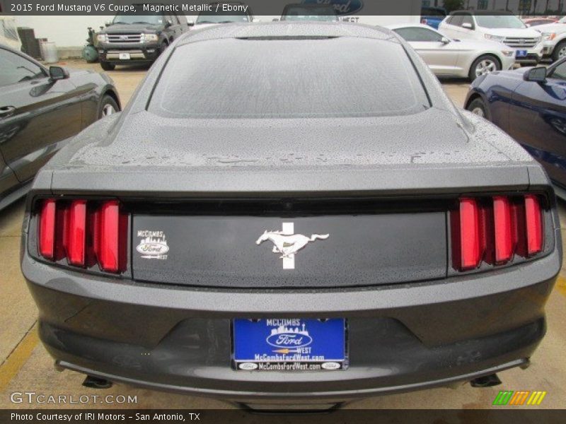 Magnetic Metallic / Ebony 2015 Ford Mustang V6 Coupe