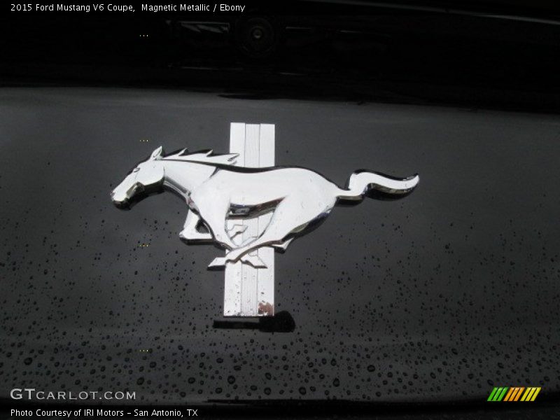 Magnetic Metallic / Ebony 2015 Ford Mustang V6 Coupe