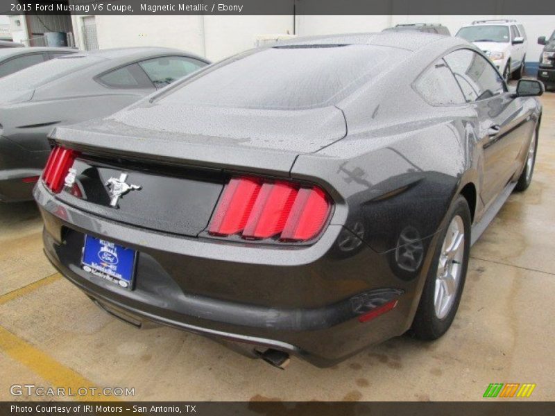 Magnetic Metallic / Ebony 2015 Ford Mustang V6 Coupe
