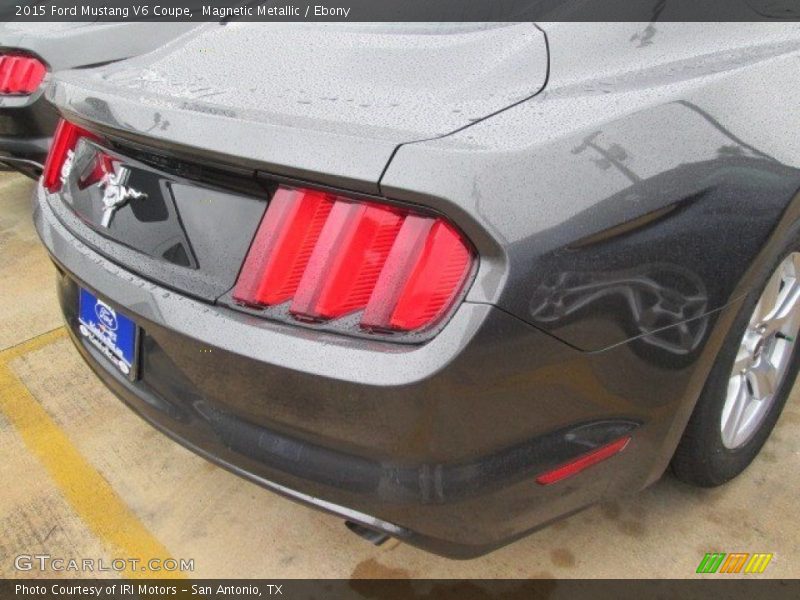 Magnetic Metallic / Ebony 2015 Ford Mustang V6 Coupe