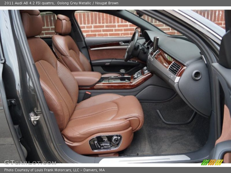 Oolong Grey Metallic / Nougat Brown 2011 Audi A8 4.2 FSI quattro