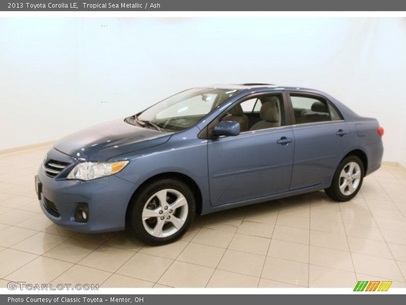 Tropical Sea Metallic / Ash 2013 Toyota Corolla LE