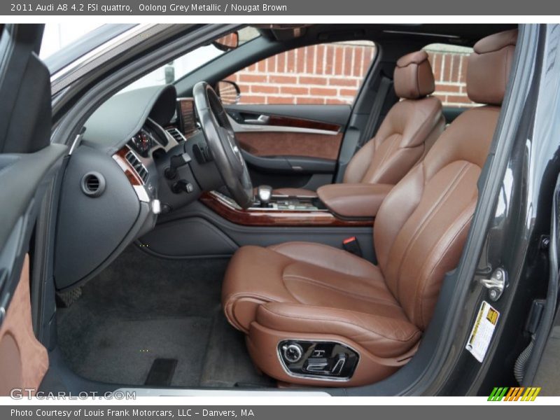  2011 A8 4.2 FSI quattro Nougat Brown Interior