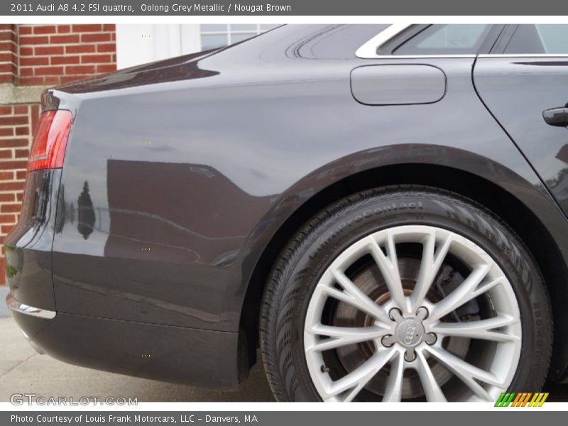 Oolong Grey Metallic / Nougat Brown 2011 Audi A8 4.2 FSI quattro