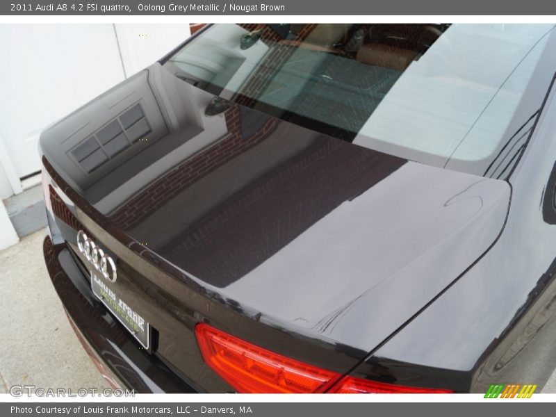 Oolong Grey Metallic / Nougat Brown 2011 Audi A8 4.2 FSI quattro