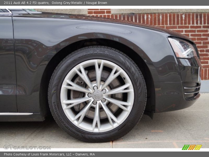 Oolong Grey Metallic / Nougat Brown 2011 Audi A8 4.2 FSI quattro