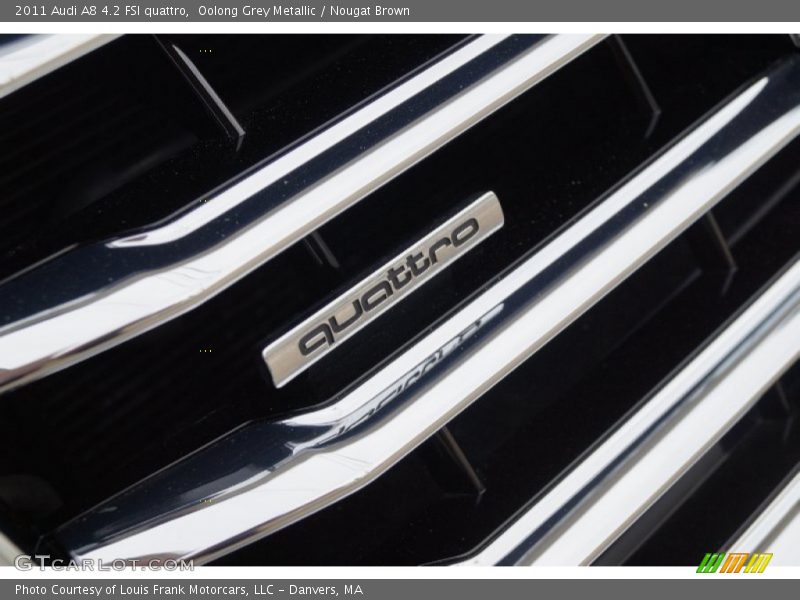 Oolong Grey Metallic / Nougat Brown 2011 Audi A8 4.2 FSI quattro