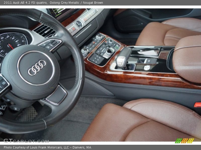 Oolong Grey Metallic / Nougat Brown 2011 Audi A8 4.2 FSI quattro