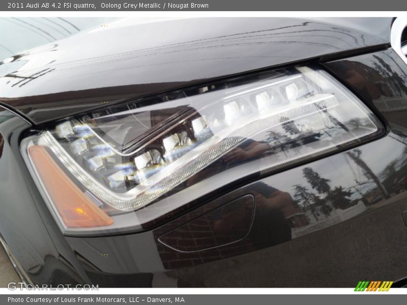 Oolong Grey Metallic / Nougat Brown 2011 Audi A8 4.2 FSI quattro